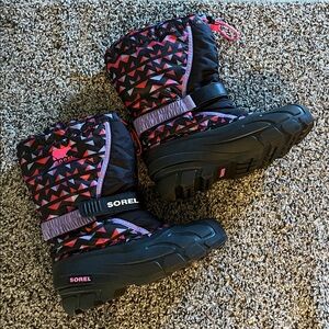 Sorel Flurry Boots Insulated Rubber Extreme Cold Protection Winter Snow Boots